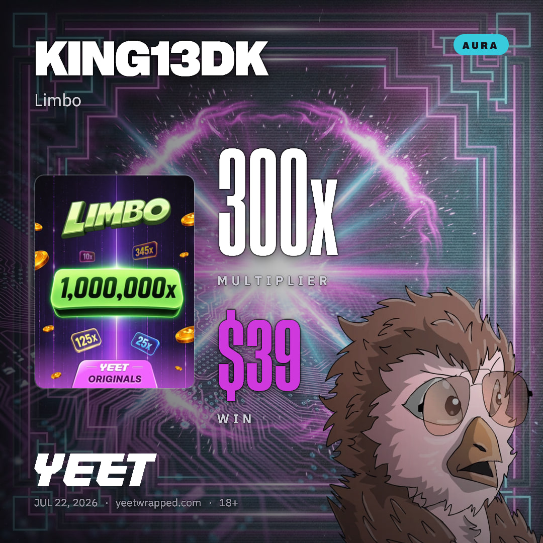 KING13DK hit 300x on Limbo