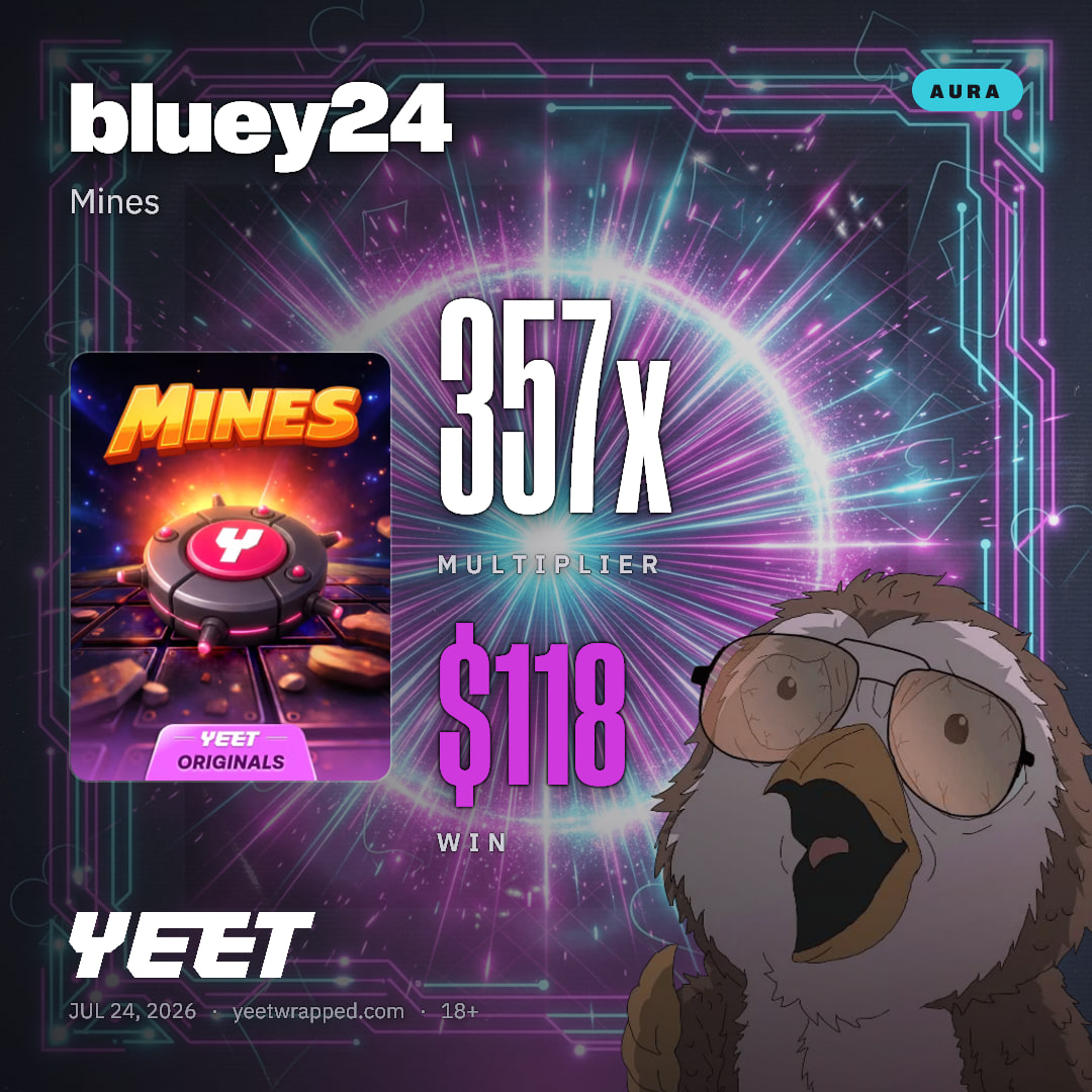 bluey24 hit 356.6x on Mines
