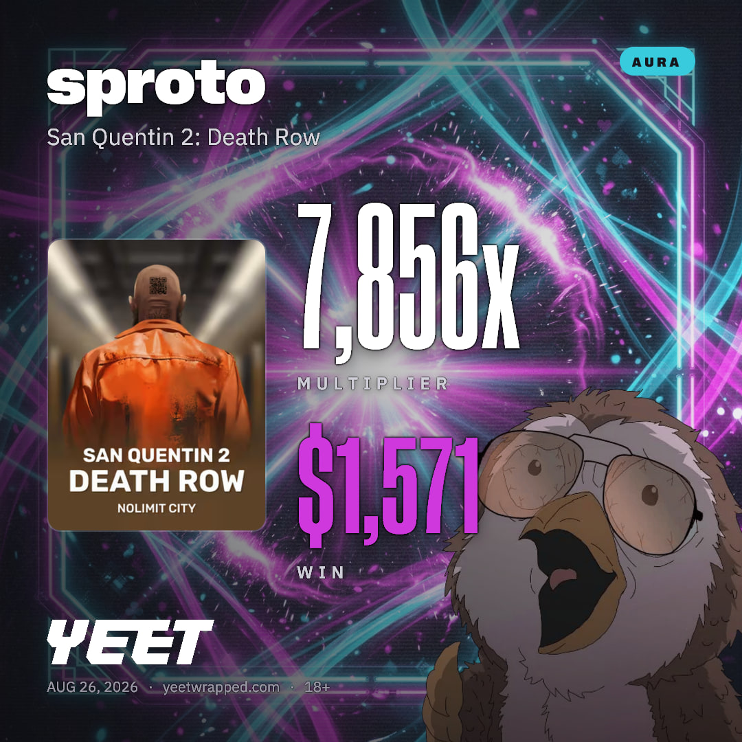 sproto hit 7,856x on San Quentin 2: Death Row