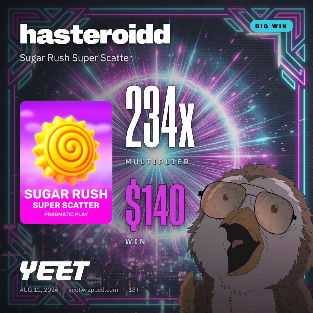 hasteroidd hit 233.6x on Sugar Rush Super Scatter
