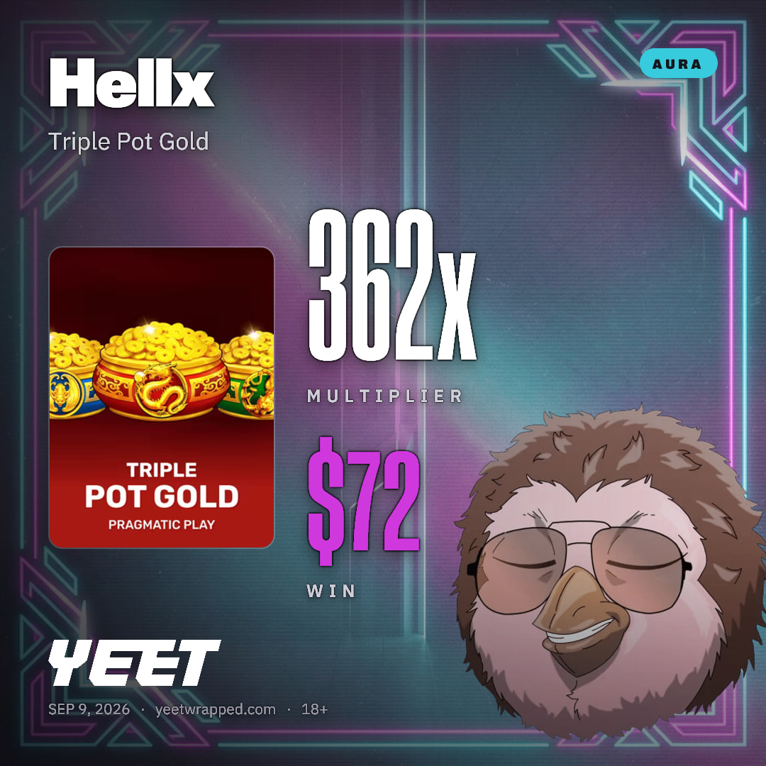 Hellx hit 362.3x on Triple Pot Gold