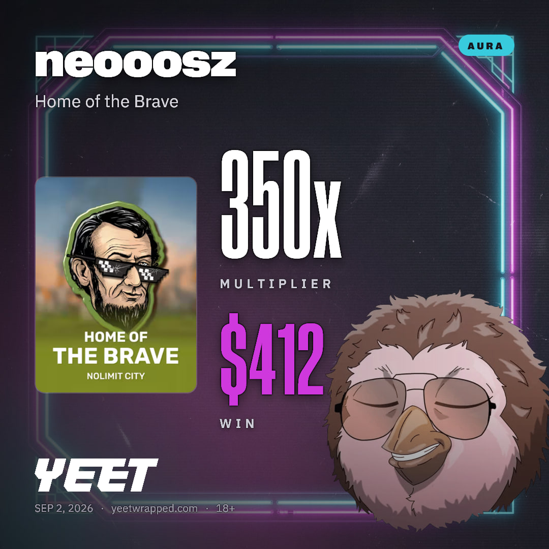 neooosz hit 350.1x on Home of the Brave