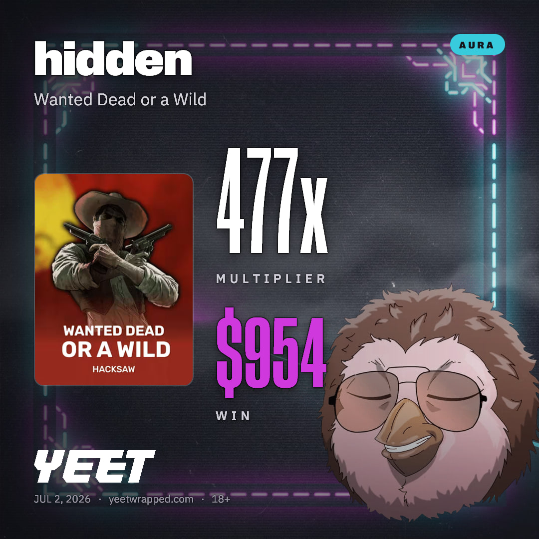 hidden hit 477.1x on Wanted Dead or a Wild