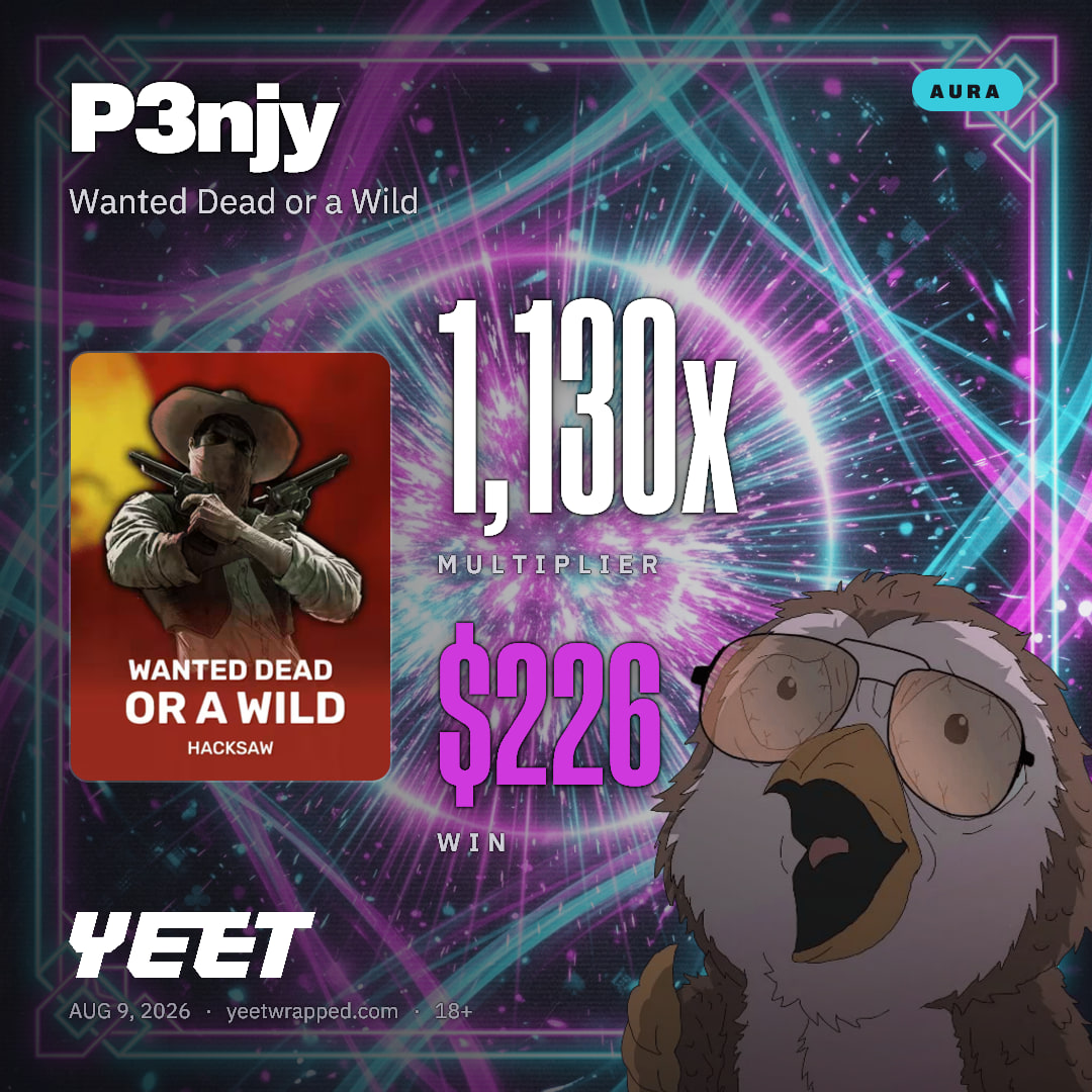 P3njy hit 1,130x on Wanted Dead or a Wild