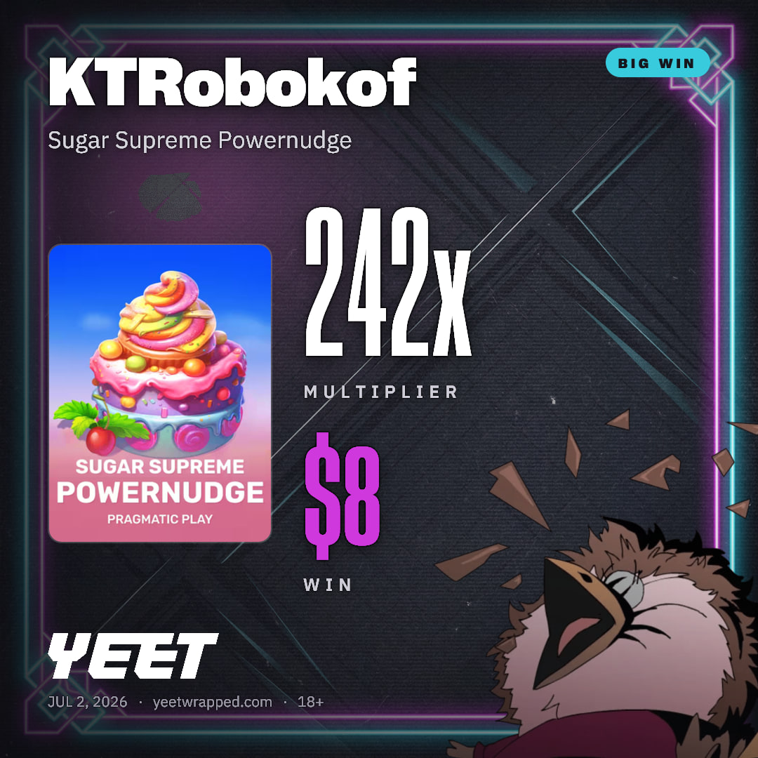 KTRobokof hit 242.1x on Sugar Supreme Powernudge