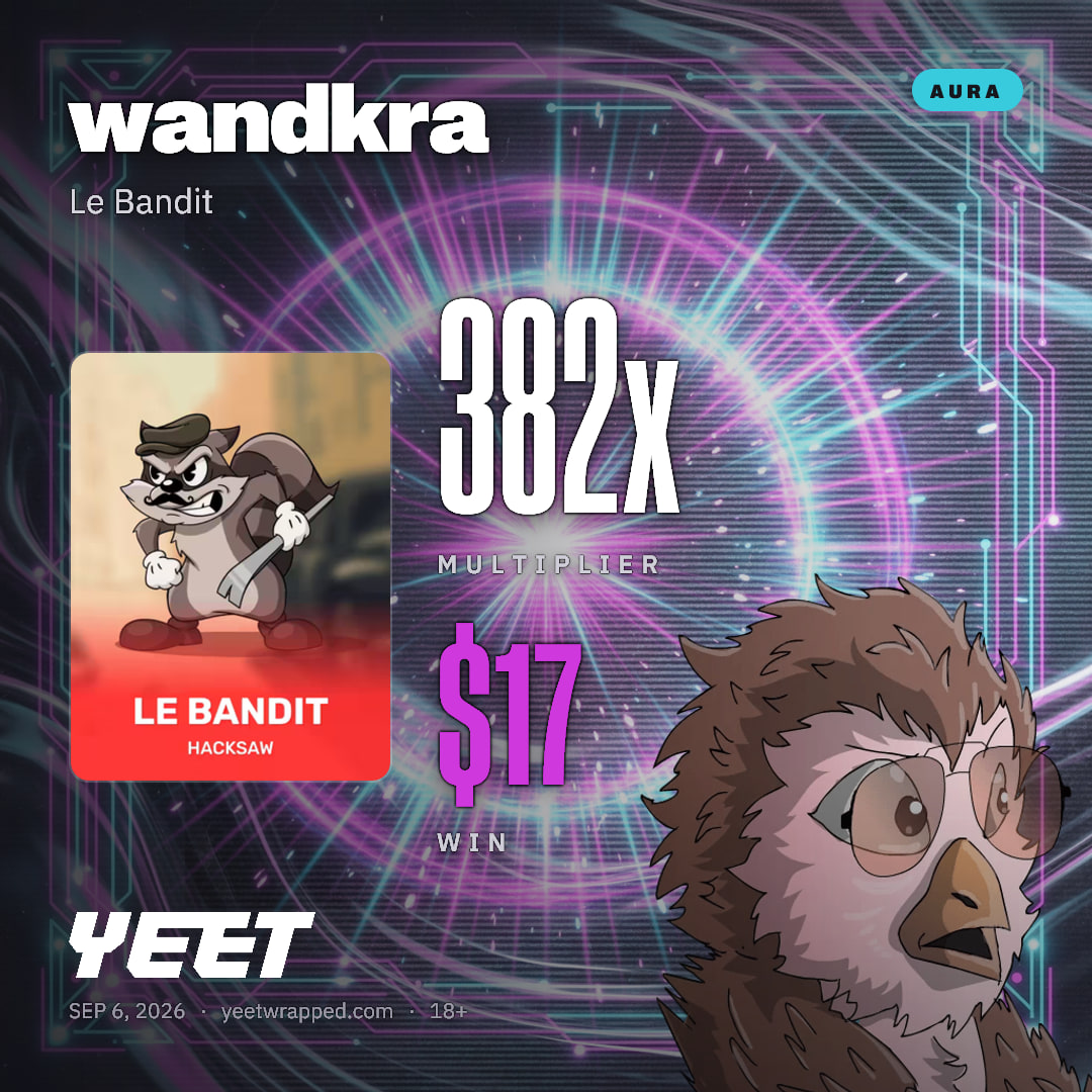 wandkra hit 381.7x on Le Bandit