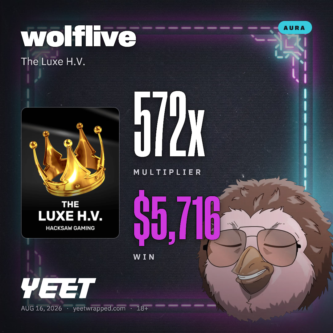 wolflive hit 571.6x on The Luxe H.V.