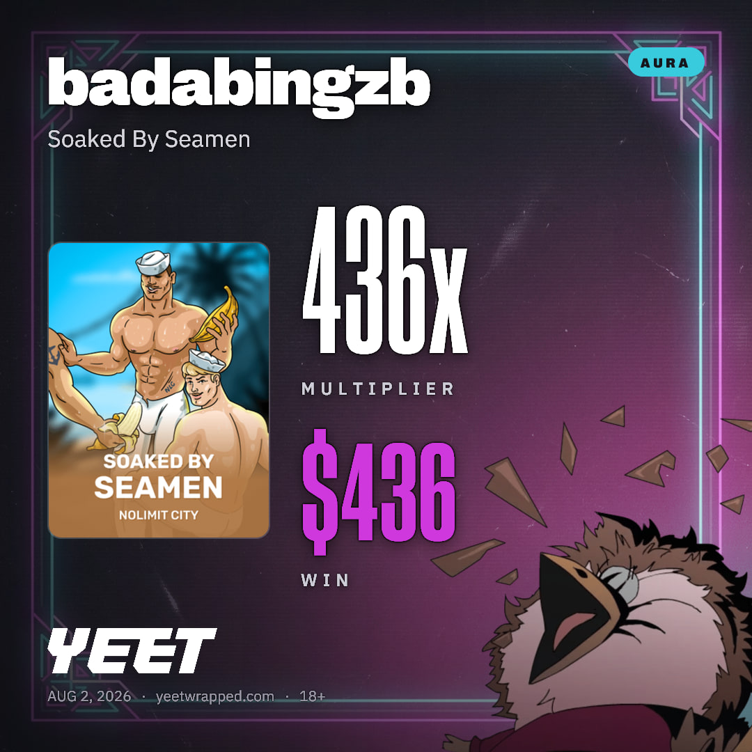 badabingzb hit 435.6x on Soaked By Seamen