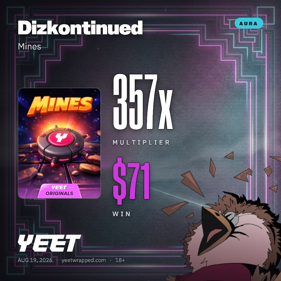 Dizkontinued hit 356.6x on Mines