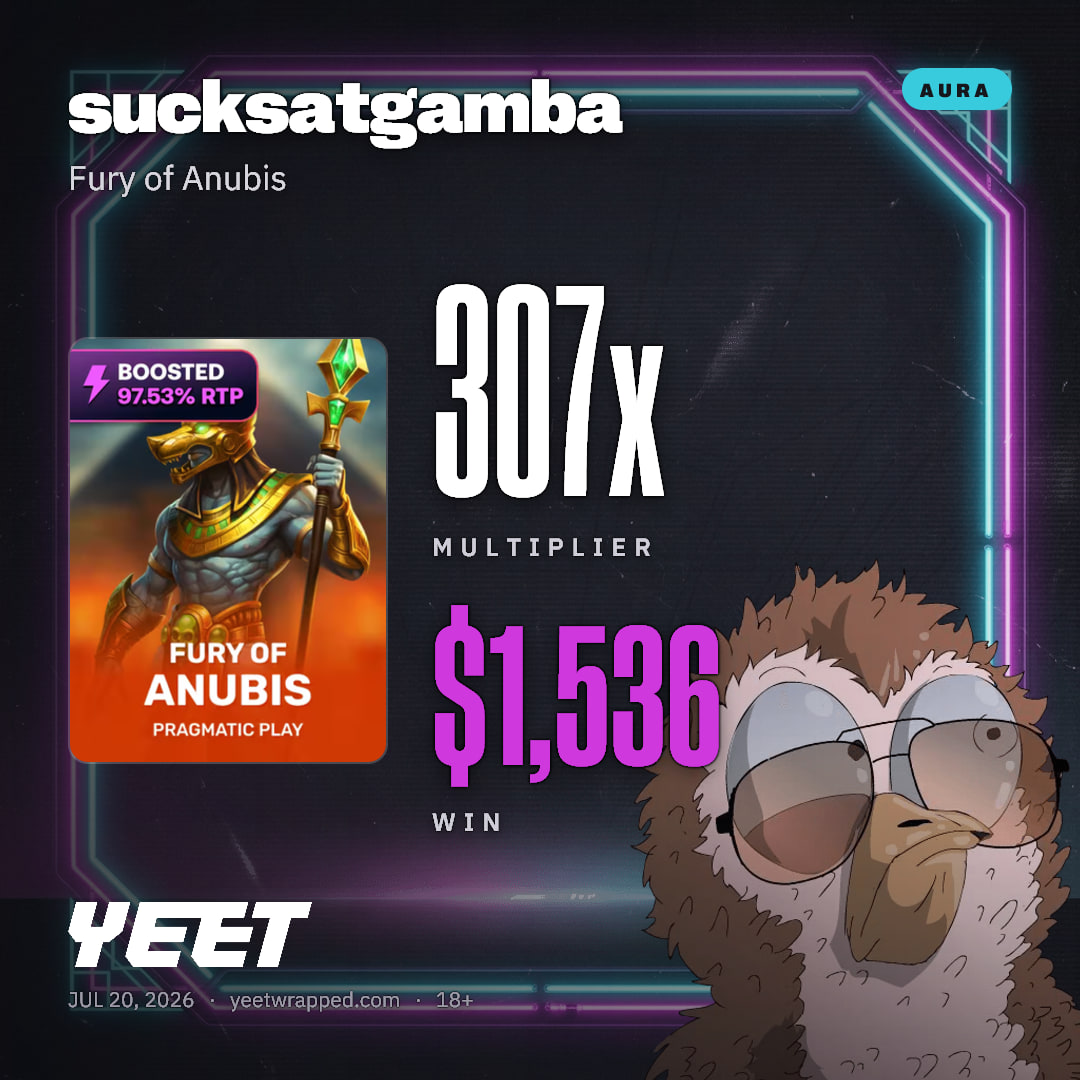 sucksatgamba hit 307.2x on Fury of Anubis