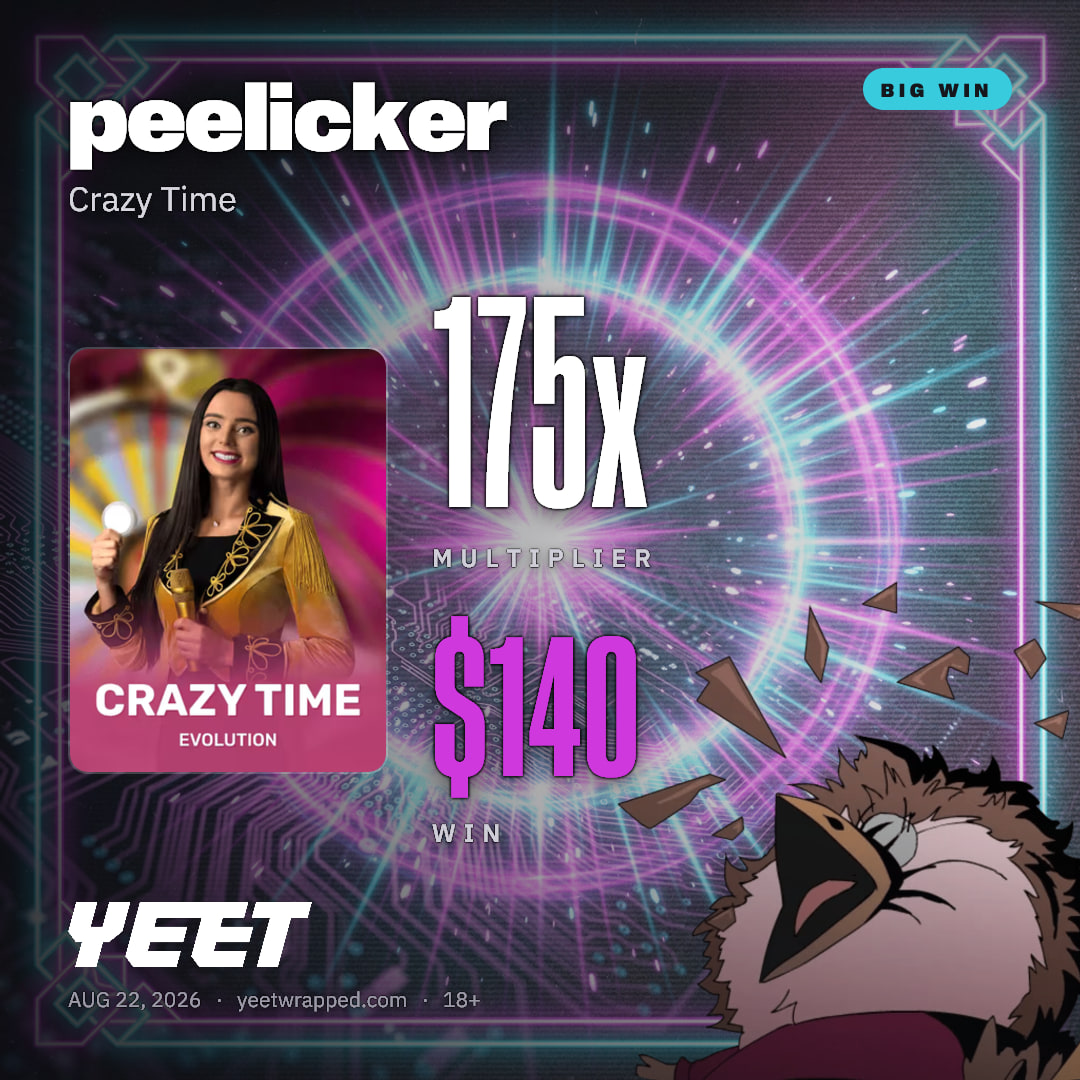 peelicker hit 175.3x on Crazy Time