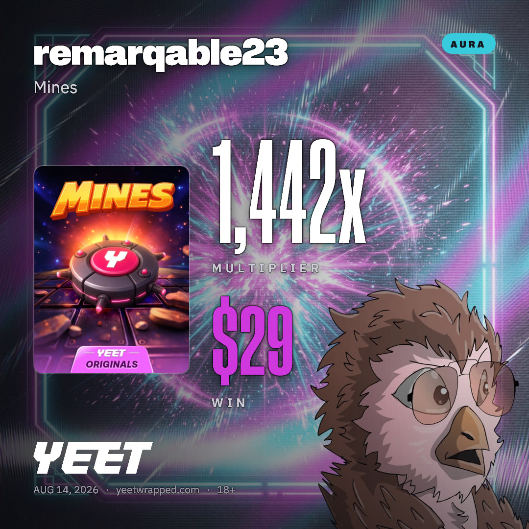 remarqable23 hit 1,442x on Mines