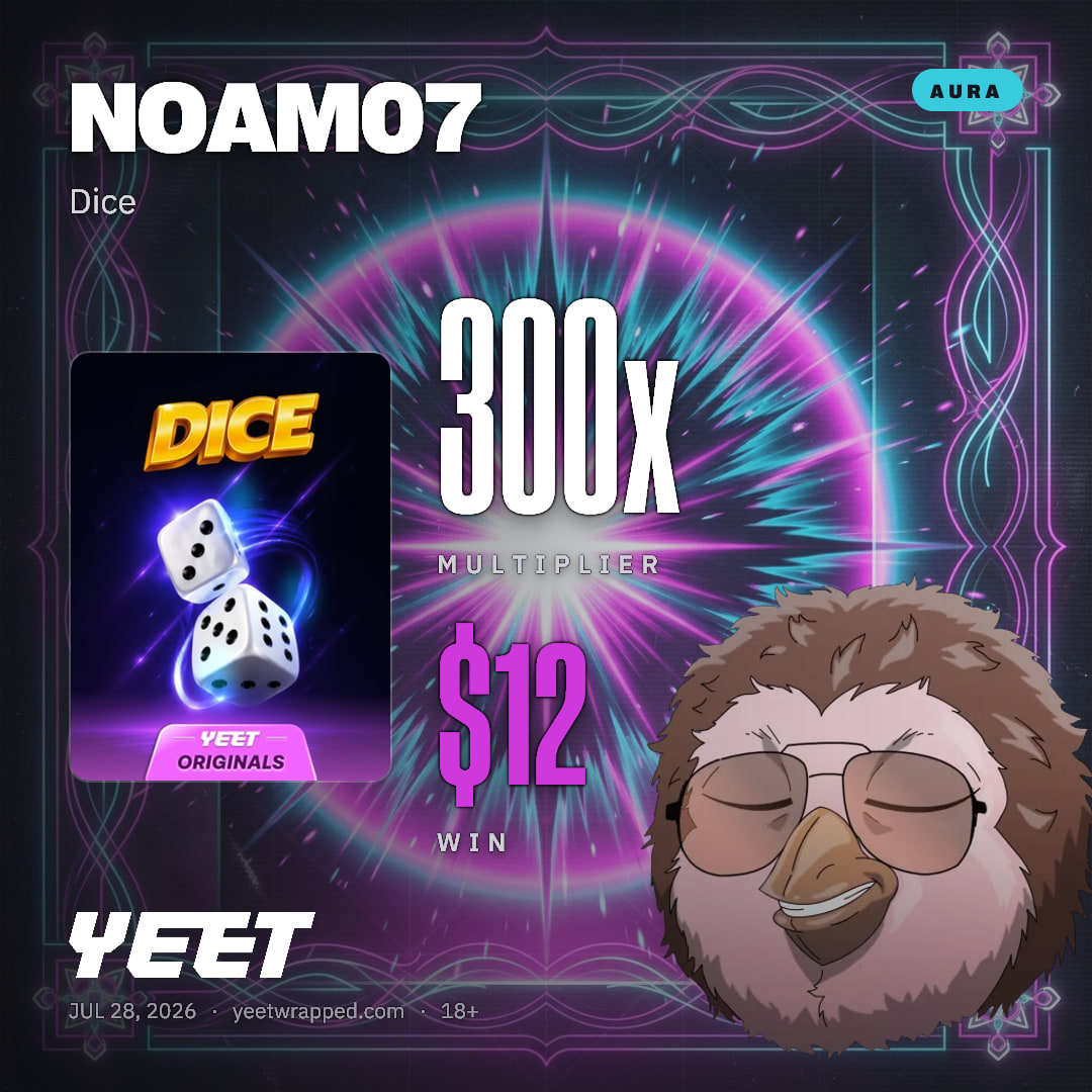 NOAM07 hit 300x on Dice