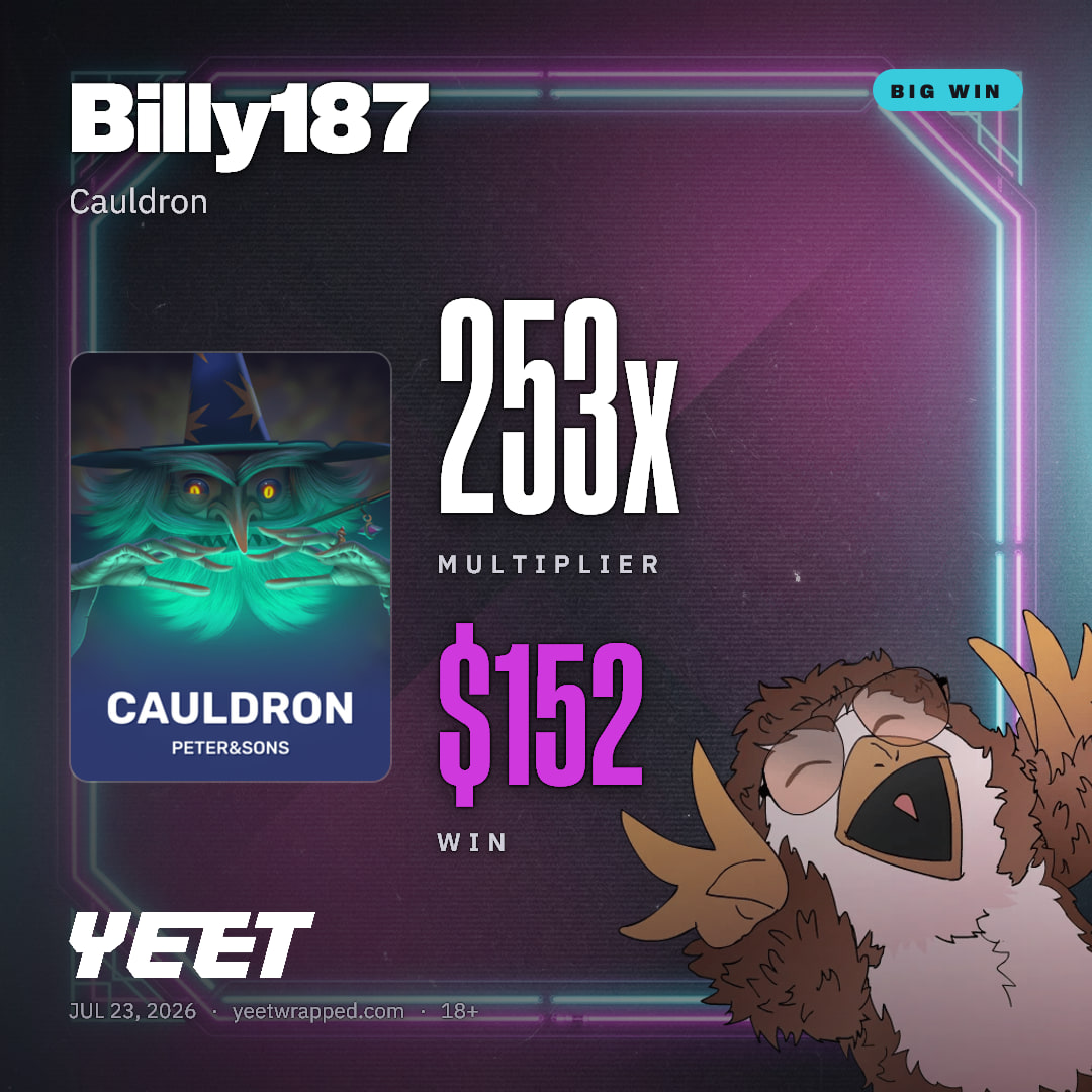 Billy187 hit 253x on Cauldron