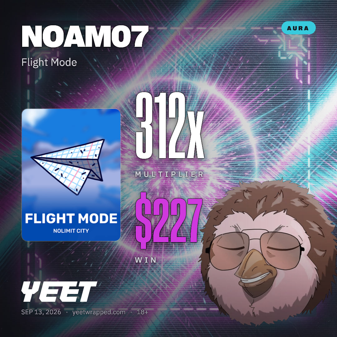 NOAM07 hit 312x on Flight Mode