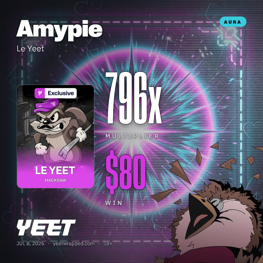 Amypie hit 795.6x on Le Yeet