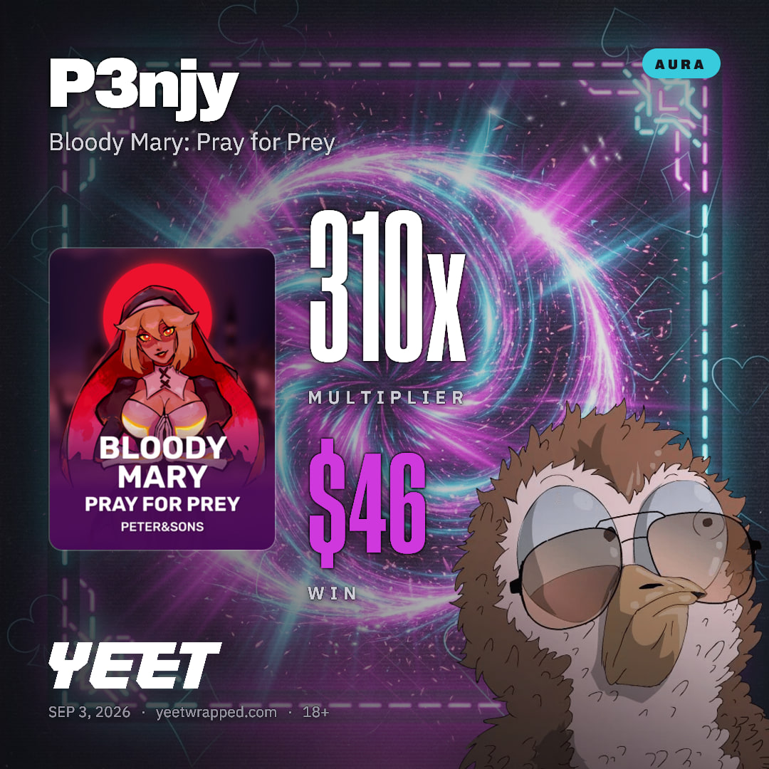 P3njy hit 309.9x on Bloody Mary: Pray for Prey