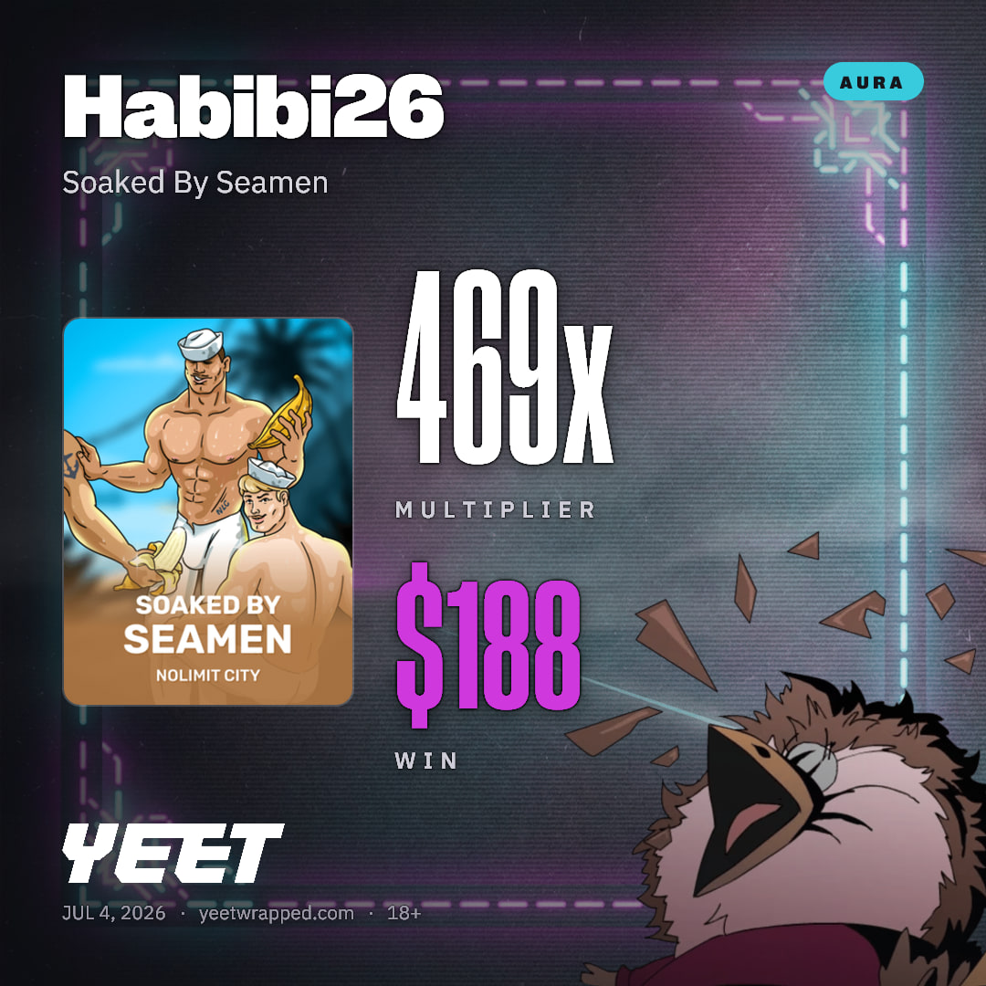 Habibi26 hit 469.4x on Soaked By Seamen
