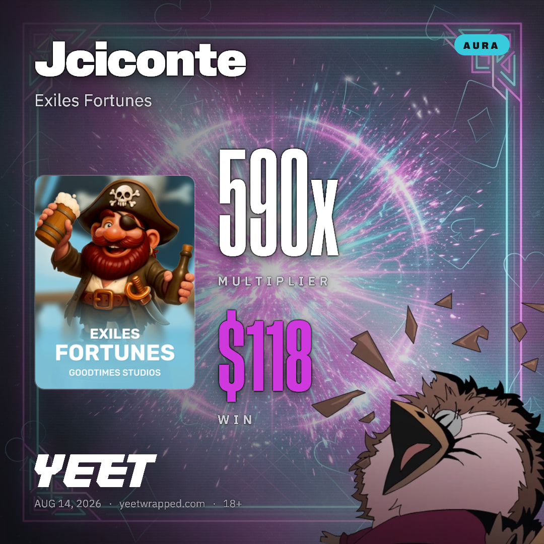 Jciconte hit 589.5x on Exiles Fortunes