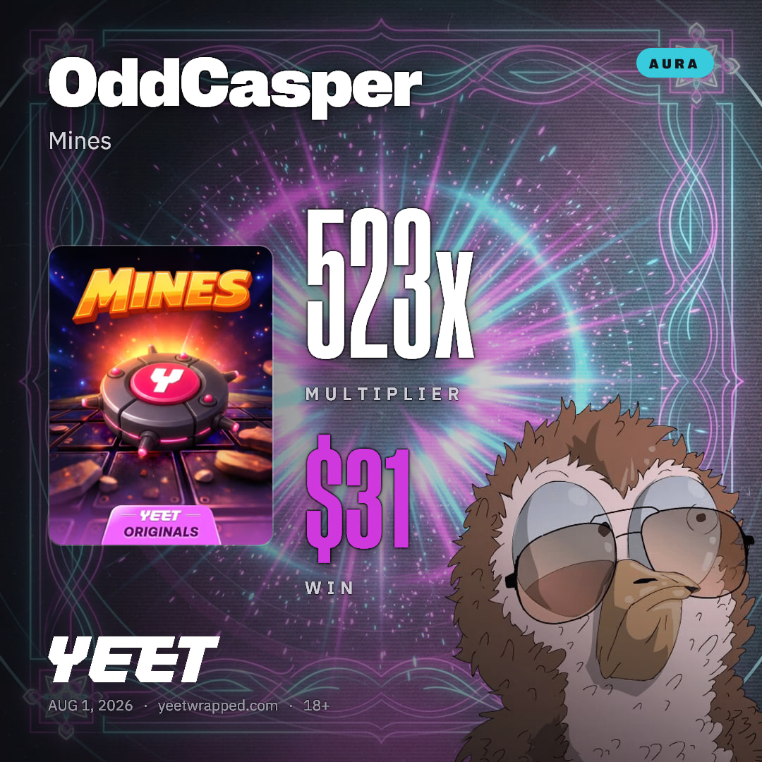 OddCasper hit 523x on Mines