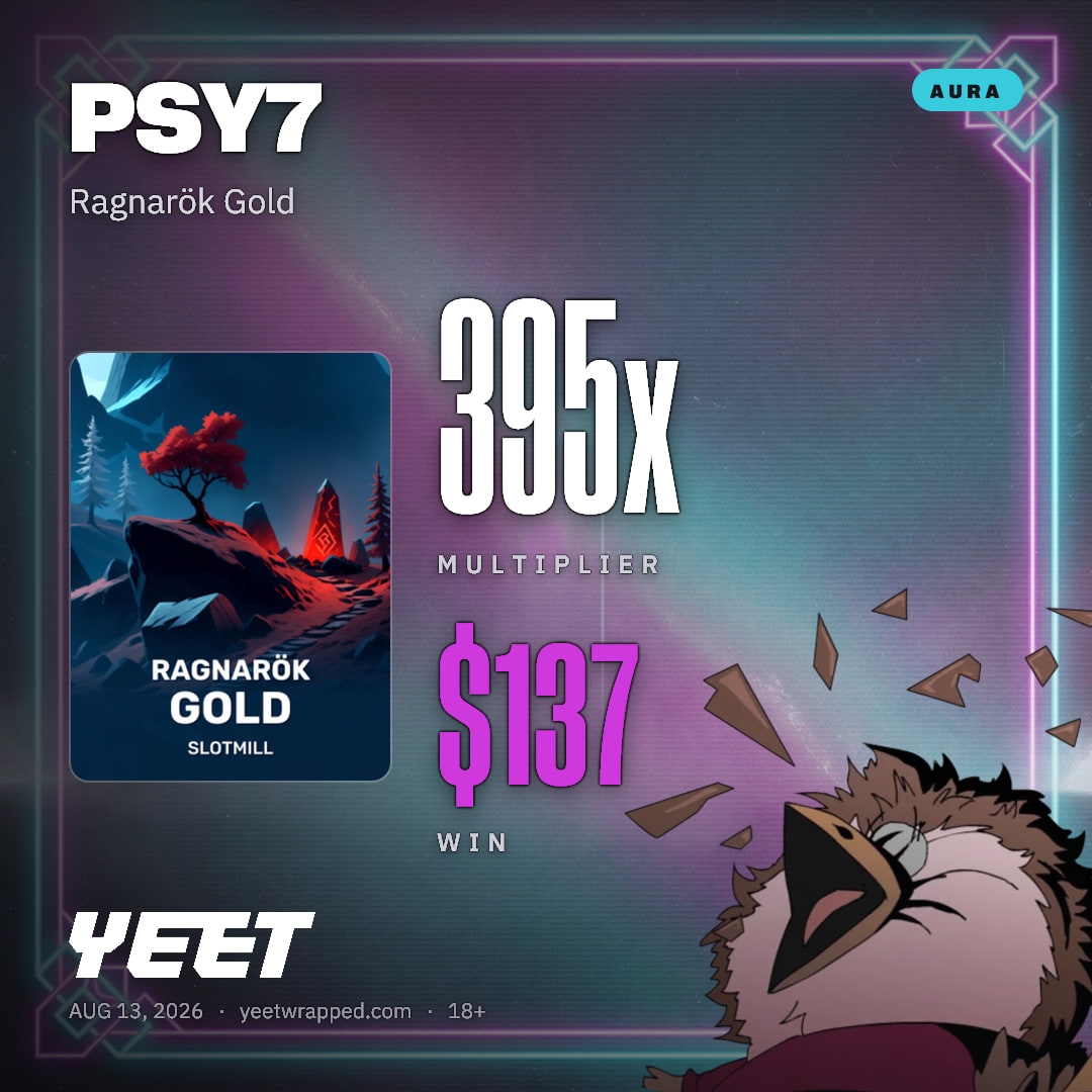 PSY7 hit 394.9x on Ragnarök Gold