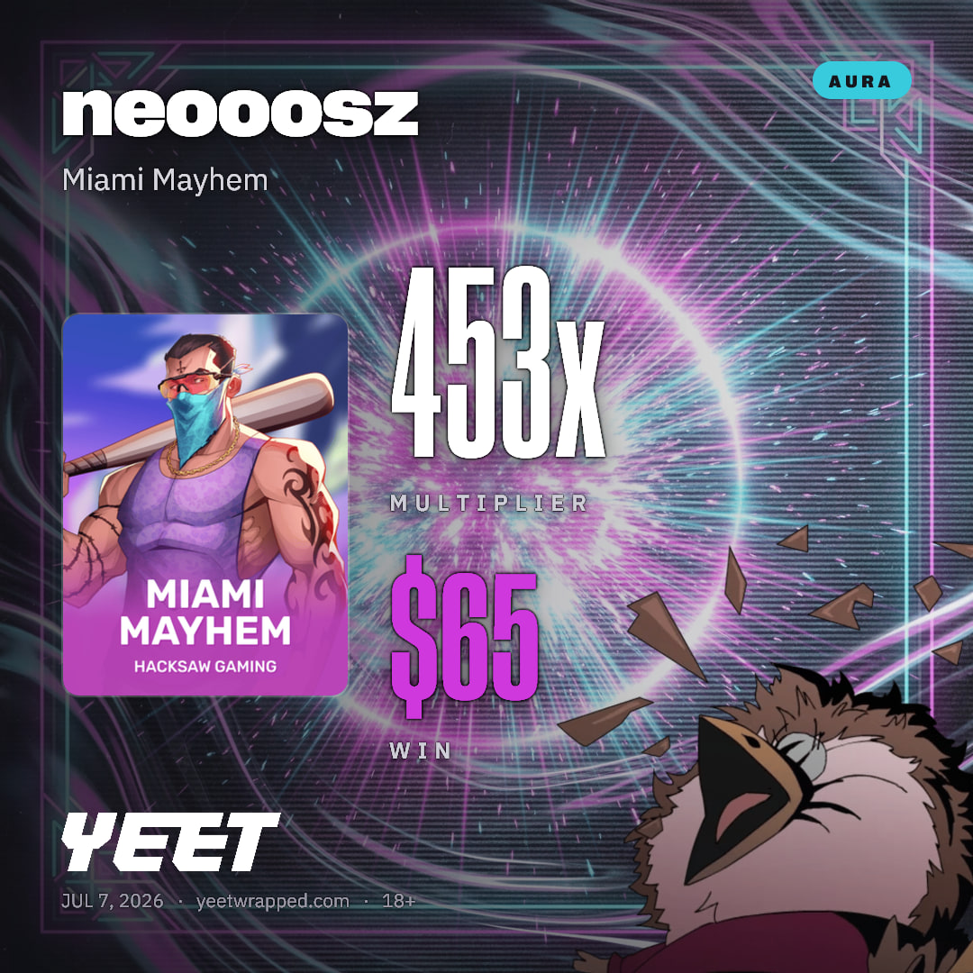 neooosz hit 452.9x on Miami Mayhem