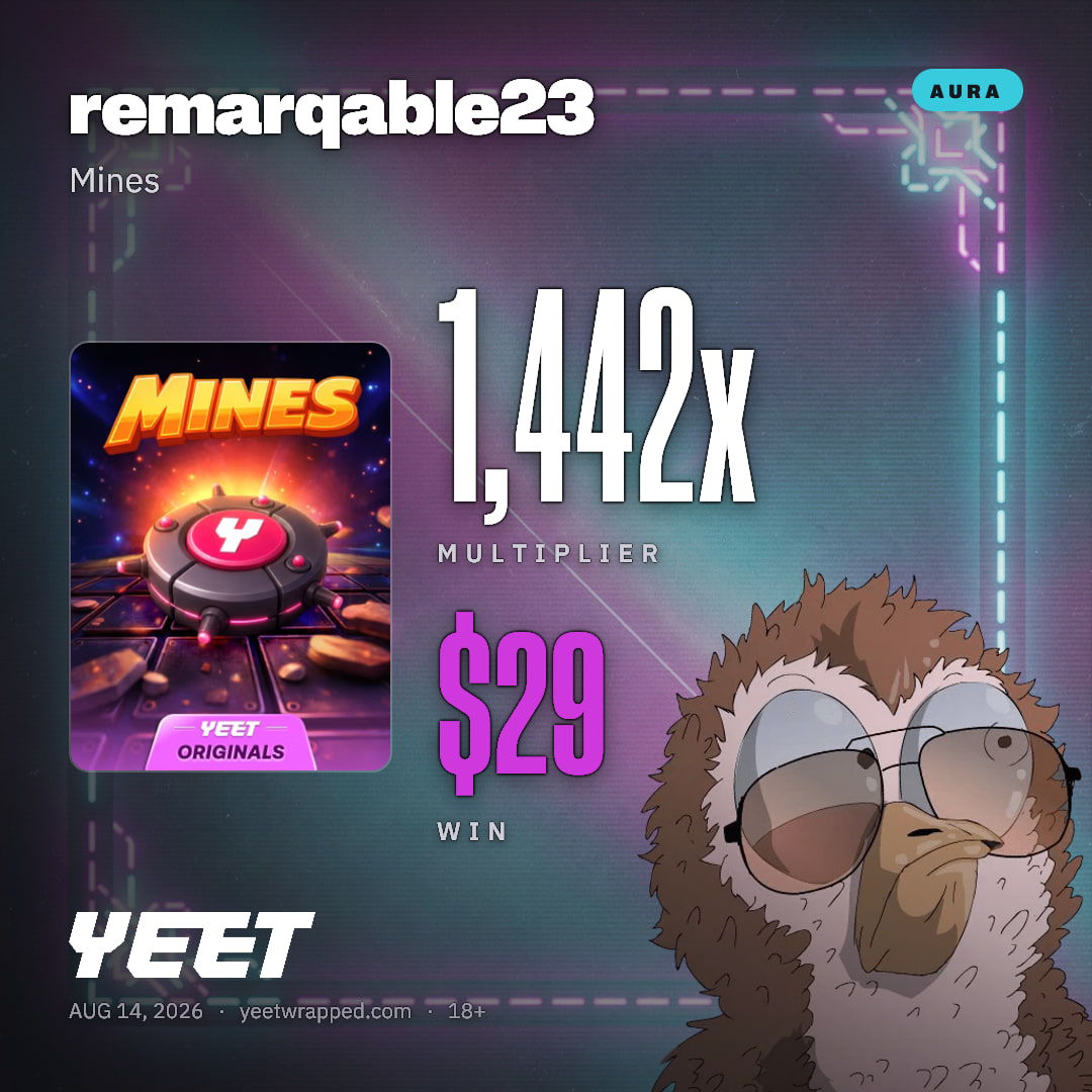 remarqable23 hit 1,442x on Mines