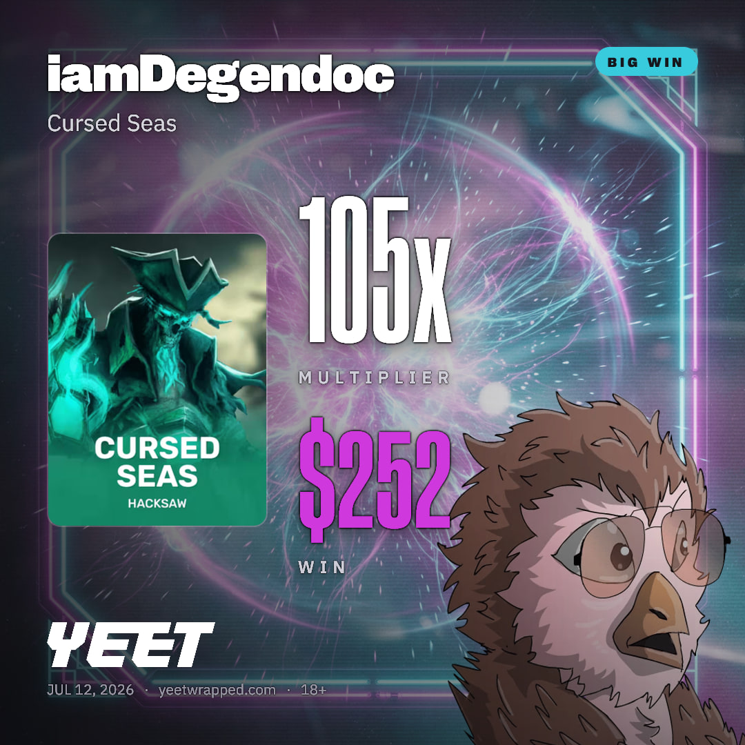 iamDegendoc hit 104.8x on Cursed Seas