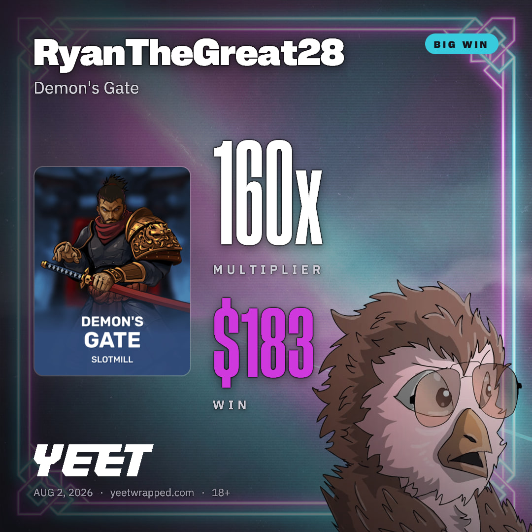 RyanTheGreat28 hit 160.2x on Demon's Gate