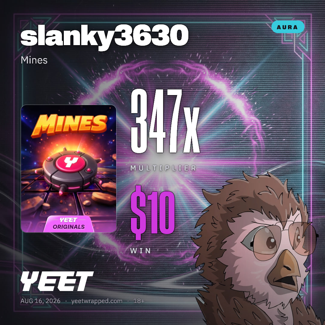 slanky3630 hit 346.9x on Mines