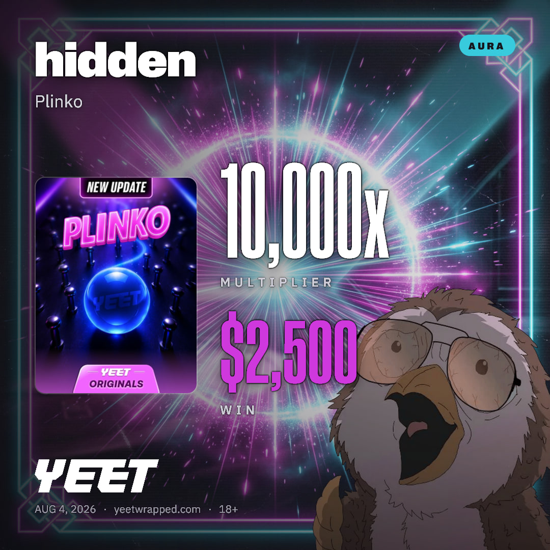 hidden hit 10,000x on Plinko