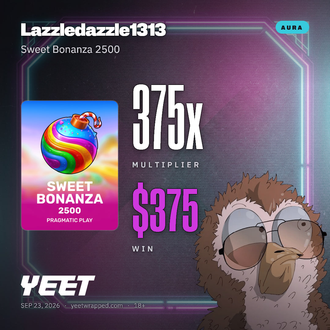Lazzledazzle1313 hit 375.3x on Sweet Bonanza 2500