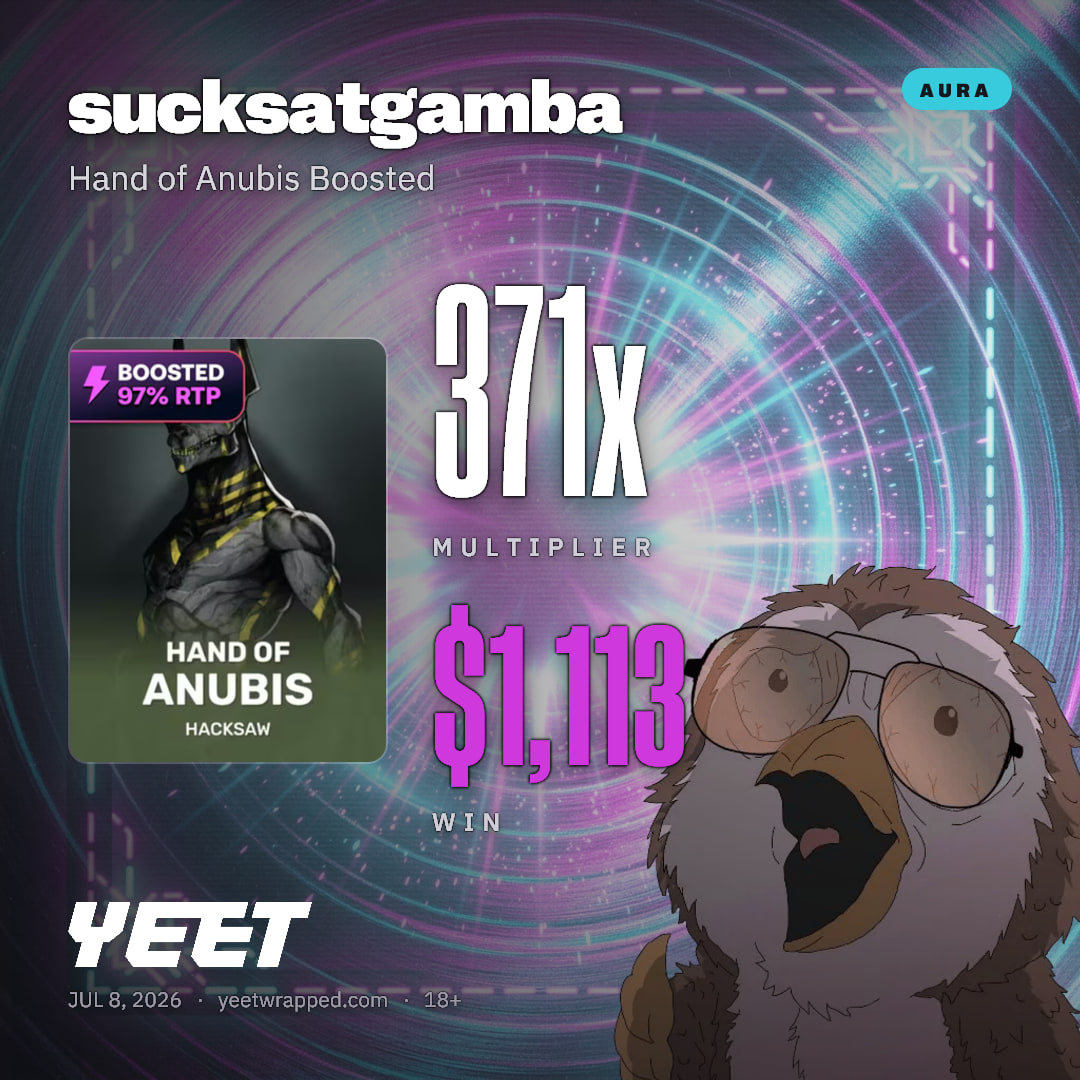 sucksatgamba hit 371x on Hand of Anubis Boosted