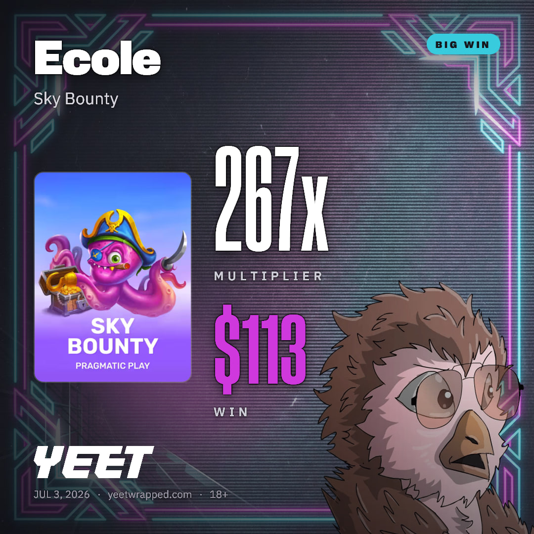 Ecole hit 266.5x on Sky Bounty
