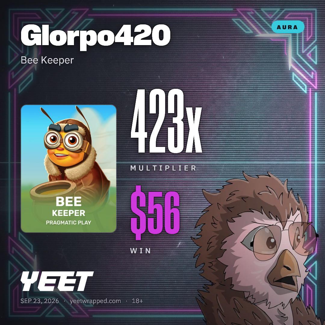 Glorpo420 hit 423.1x on Bee Keeper