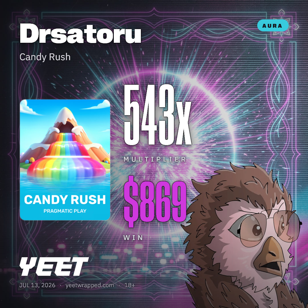 Drsatoru hit 543.2x on Candy Rush
