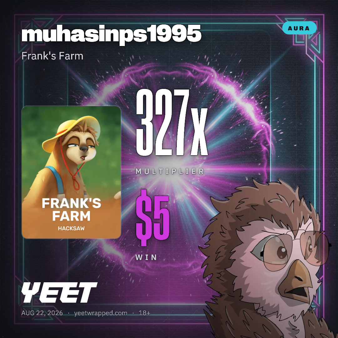 muhasinps1995 hit 326.6x on Frank's Farm