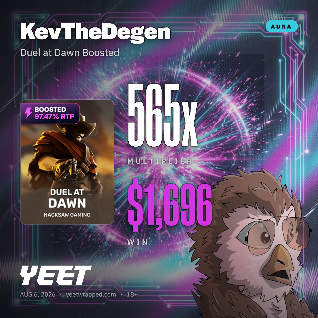 KevTheDegen hit 565.2x on Duel at Dawn Boosted