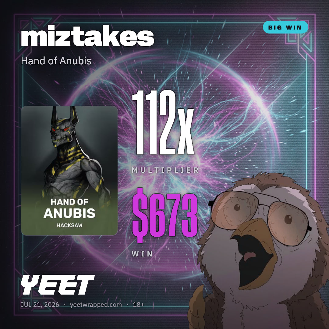 miztakes hit 112.1x on Hand of Anubis