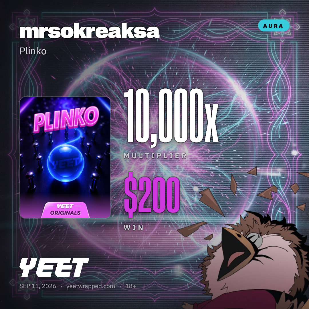 mrsokreaksa hit 10,000x on Plinko