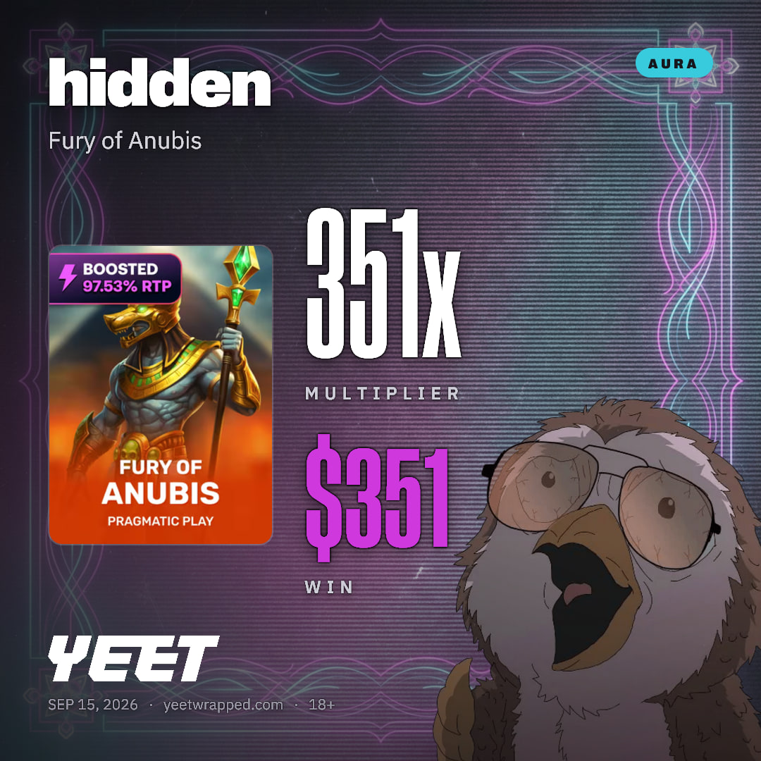 hidden hit 351x on Fury of Anubis