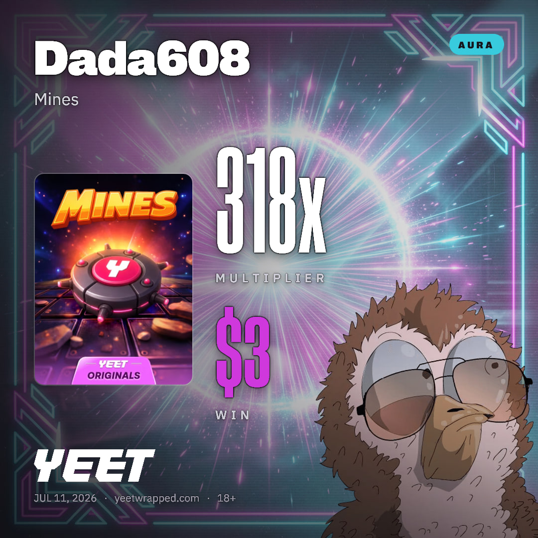 Dada608 hit 317.5x on Mines