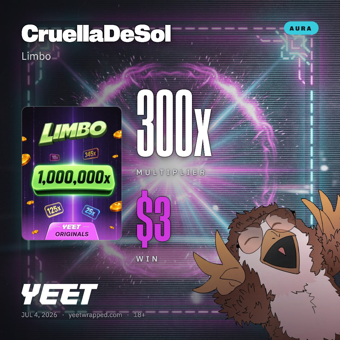 CruellaDeSol hit 300x on Limbo