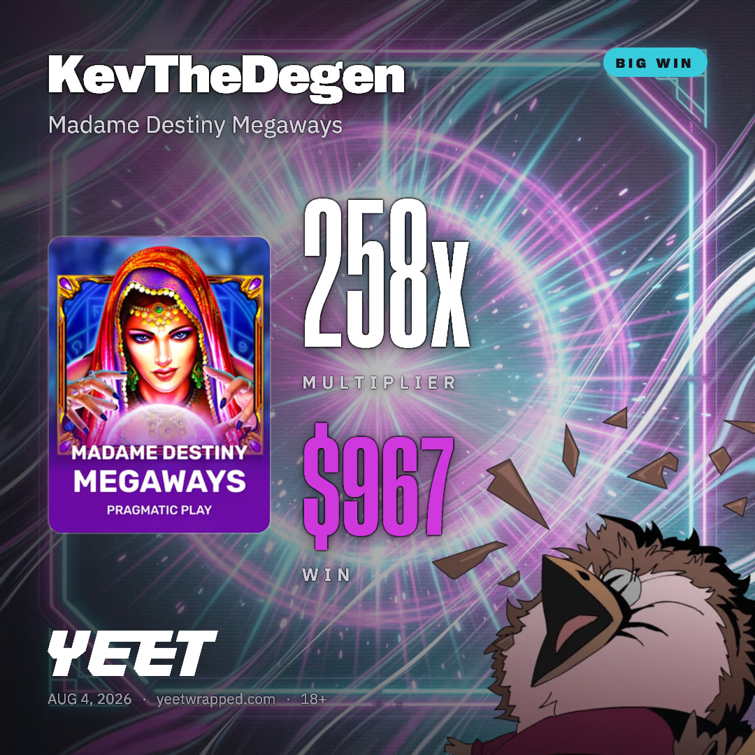 KevTheDegen hit 258x on Madame Destiny Megaways