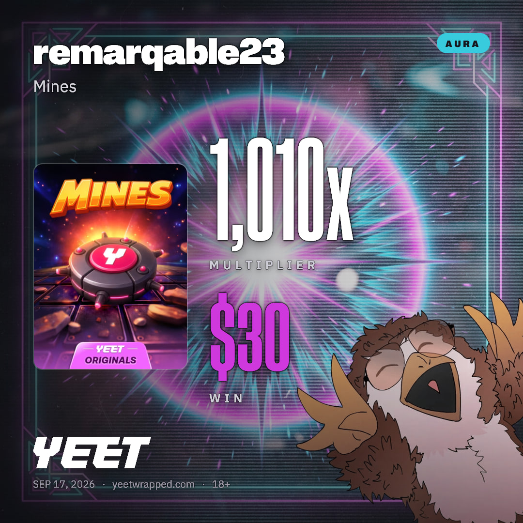 remarqable23 hit 1,010x on Mines