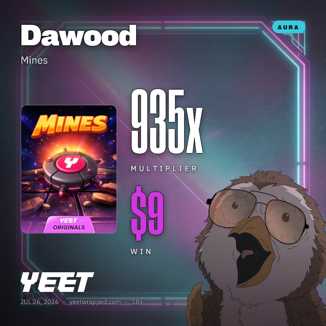 Dawood hit 934.6x on Mines
