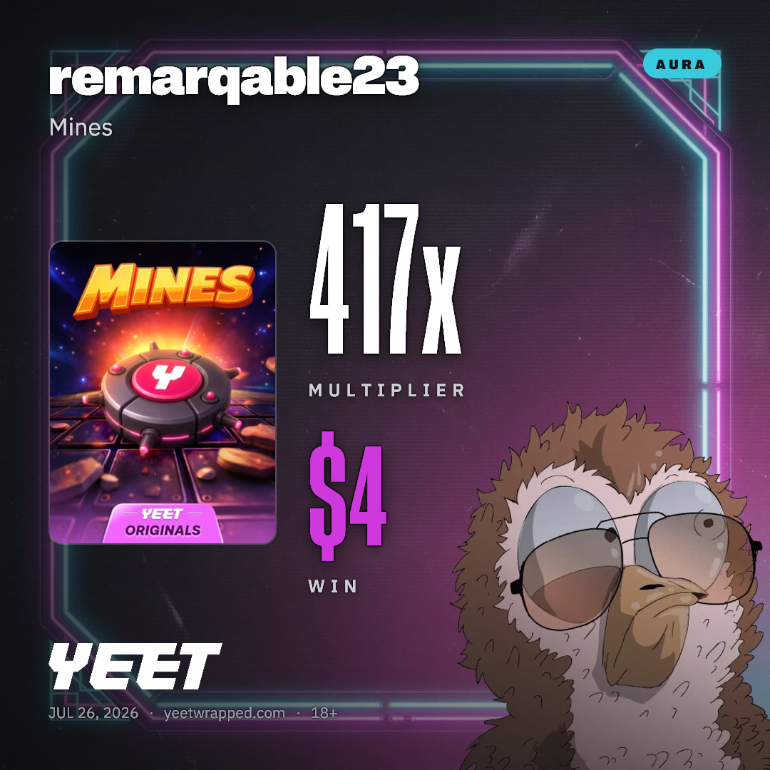 remarqable23 hit 417.4x on Mines