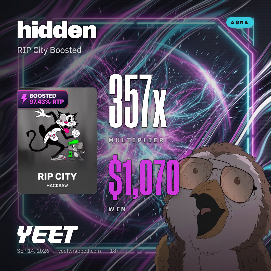 hidden hit 356.7x on RIP City Boosted