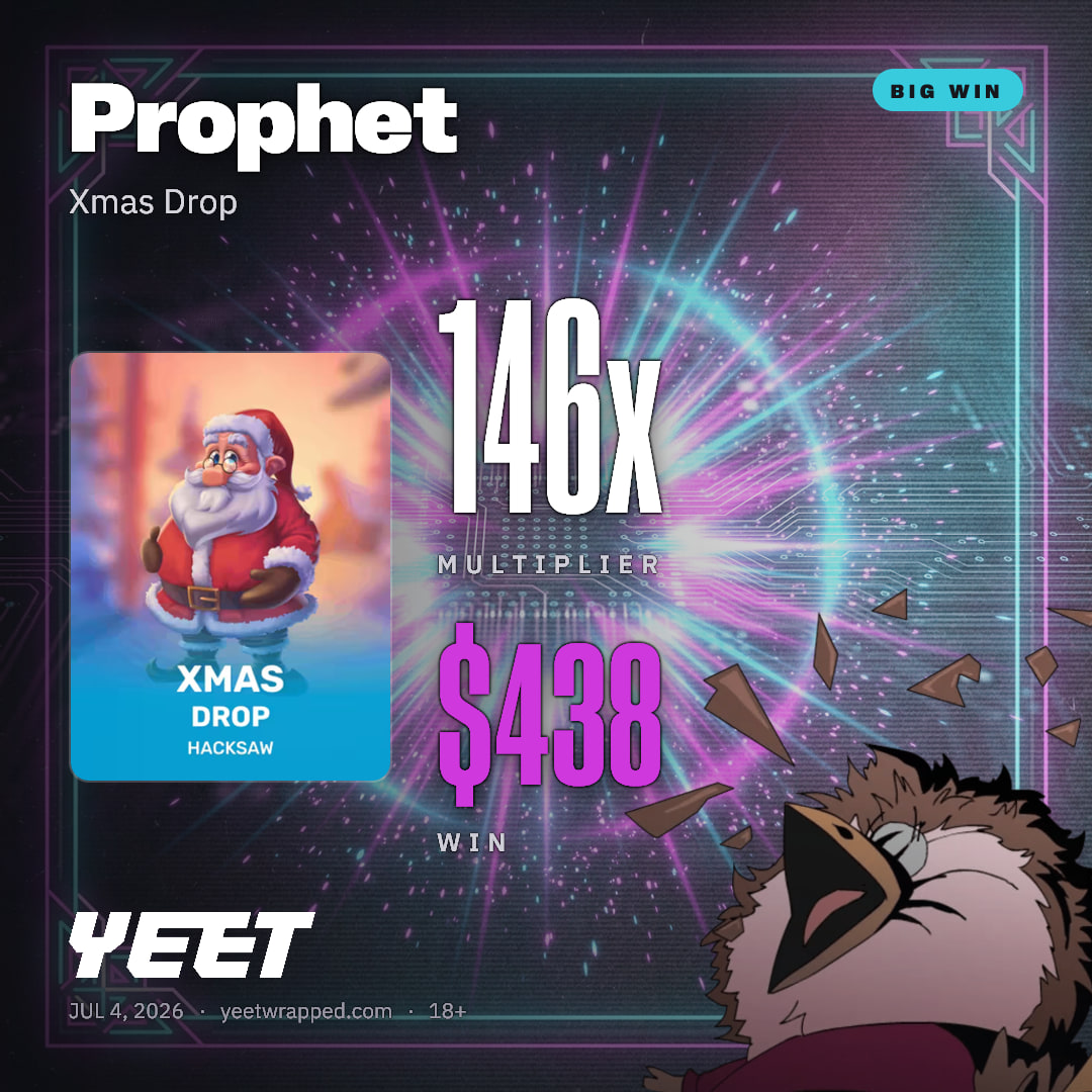 Prophet hit 145.9x on Xmas Drop