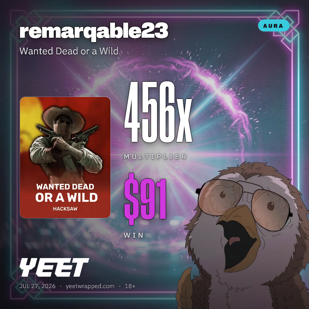 remarqable23 hit 455.5x on Wanted Dead or a Wild